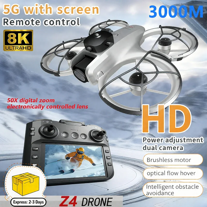 Drone E88Pro Rc 4K - Nouveau Drone MINI Z4 4K Professionnel