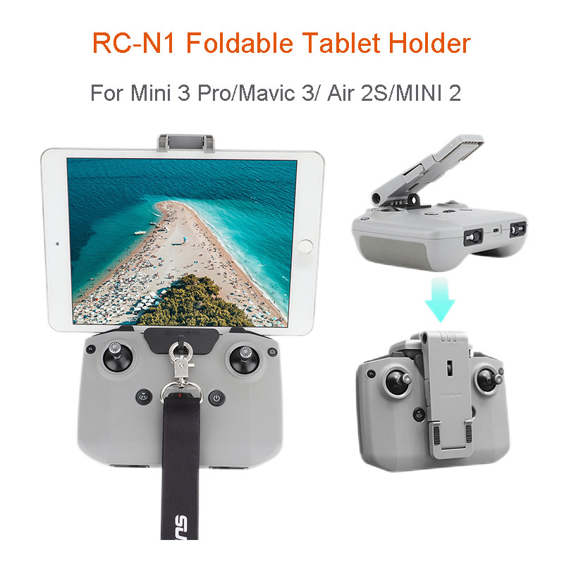 Drone Dji Rc N1 - Support de commande pour tablette, pliable,