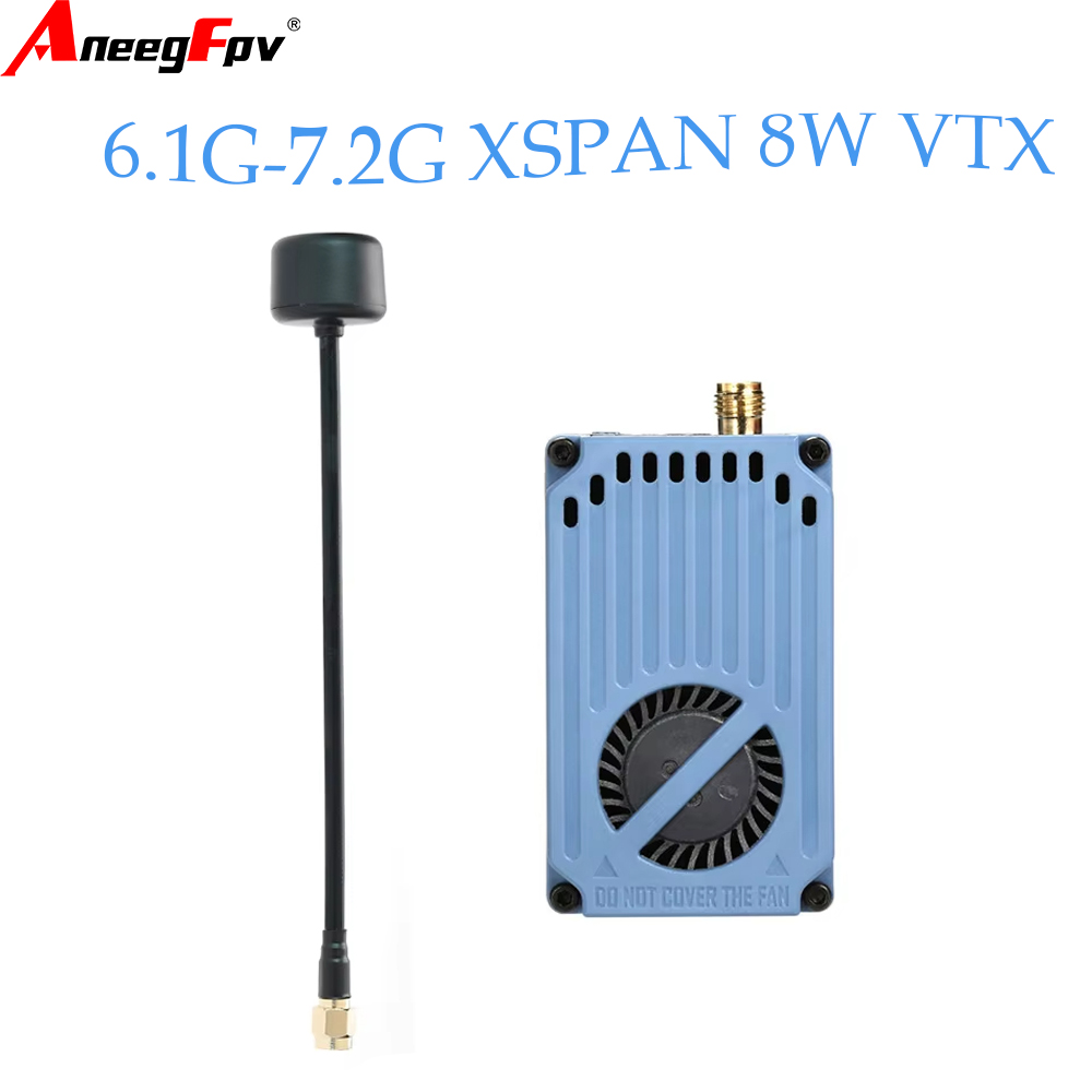 Drone Rc Controller And Receiver - Module émetteur vidéo RUSHFPV 6.1-7.2G 8W
