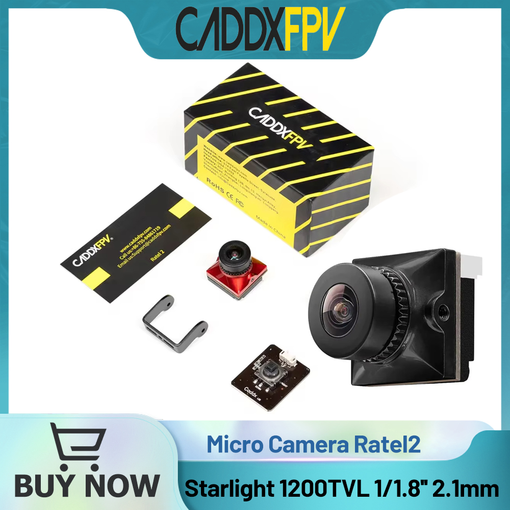 Drone Rc With Camera - CADDX Micro Caméra FPV Ratel 2