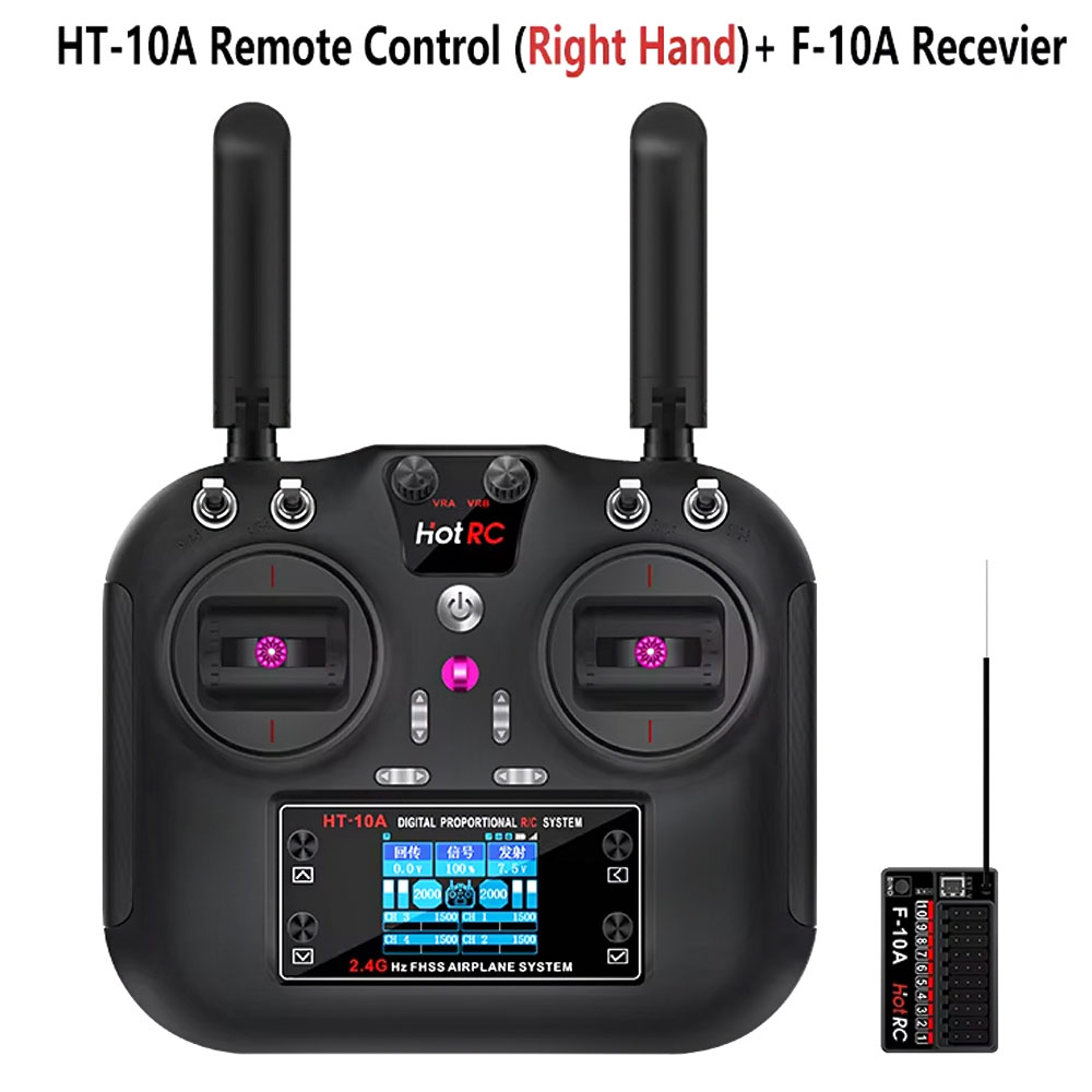 Drone And Car - Émetteur Hotrc HT-10A 2.4G 10CH et