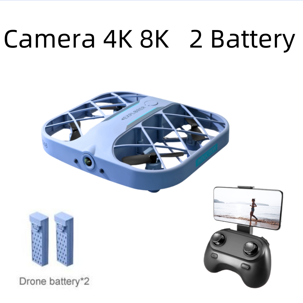 Drone Ae Rc - Drone RC JJRC H107 FPV avec