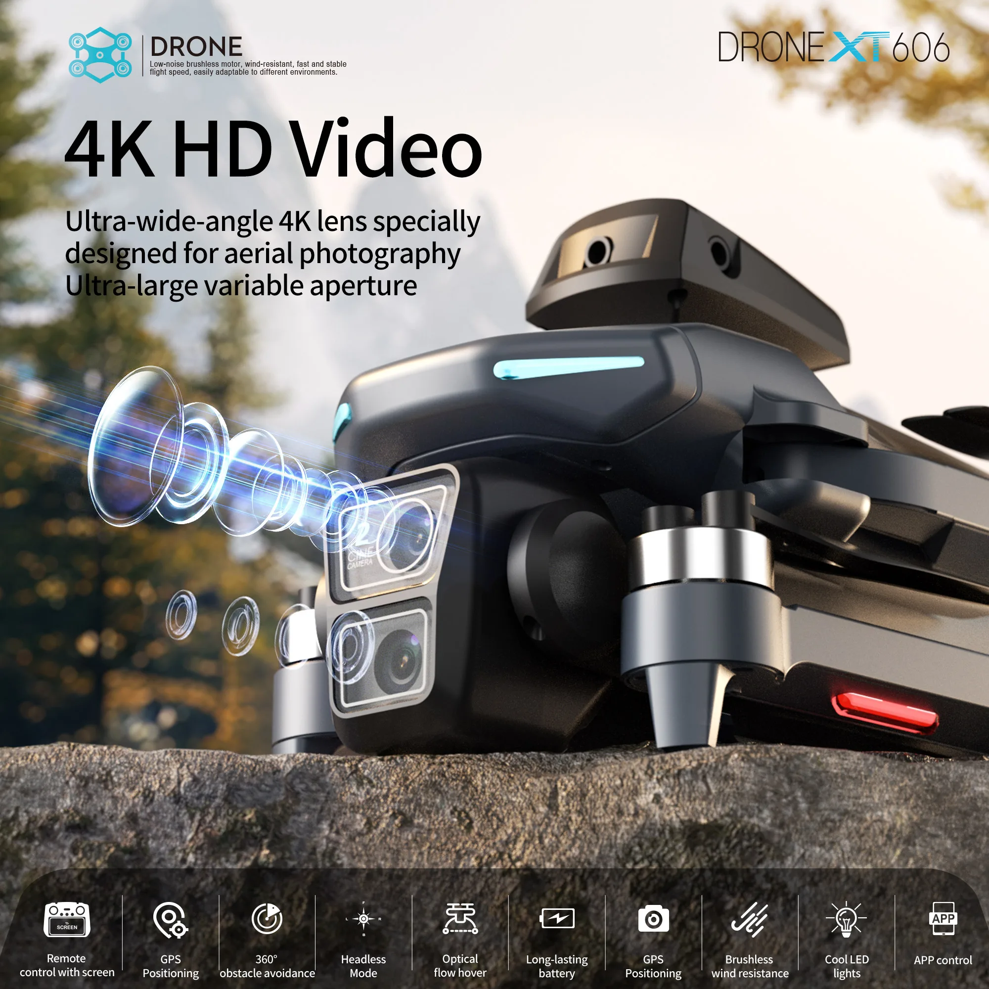 Drone Original XT606 Professio - Drone E88Pro Rc 4K avis et prix