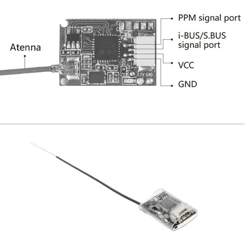 Récepteur Mini Flysky FS-8A 8C - Drone Rc Controller And Receiver avis et prix