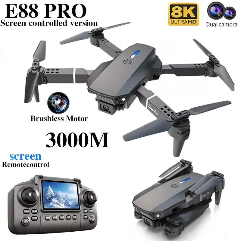 Drone professionnel E88 PRO av - Drone Ae Rc avis et prix