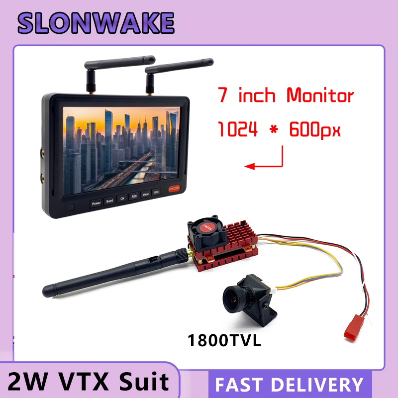 SLONWAKE 5.8G 2W VTX FPV 1800T - Drone Ae Rc avis et prix
