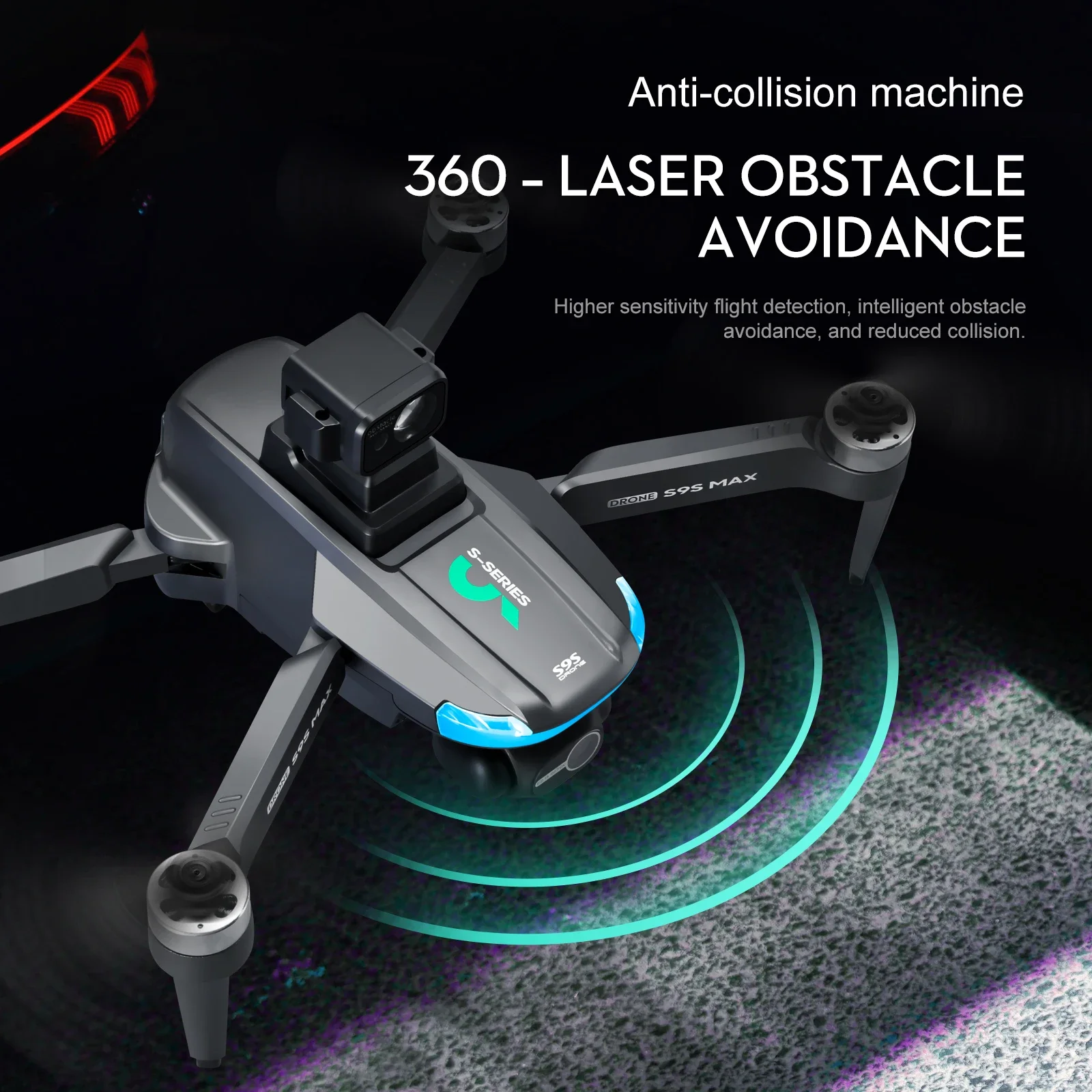 Nouveau S9S MAX MINI Drone 4K  - Drone Ae Rc avis et prix