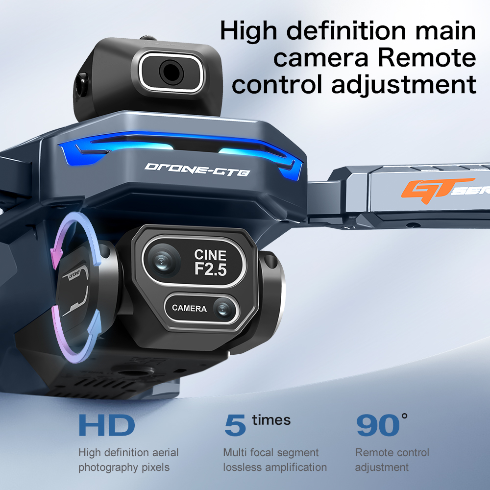 NOUVEAU Drone RC GT8 HD 4K Pro - Drone E88Pro Rc 4K avis et prix