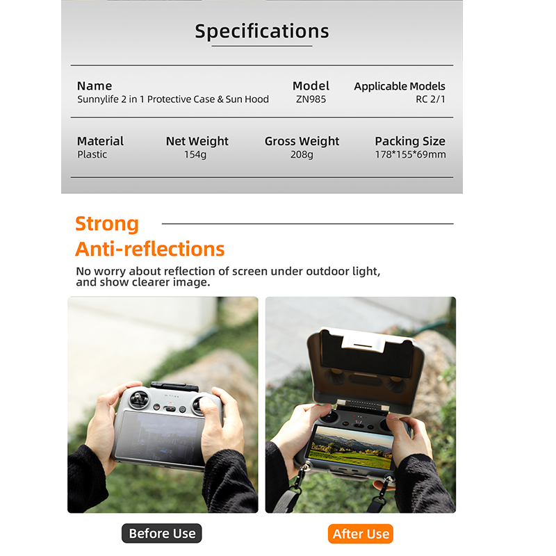 Étui de protection pour contrô - Drone Dji Rc 3 avis et prix
