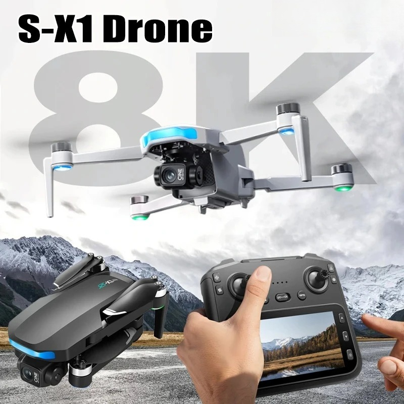 Drone Original S-X1 8K HD Prof - Drone E88Pro Rc 4K avis et prix
