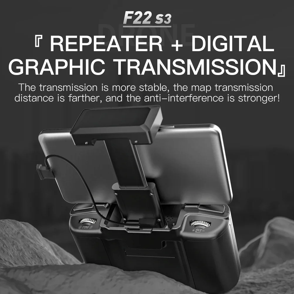 Drone pliable SJRC F22 S3 pro  - Drone E88Pro Rc 4K avis et prix