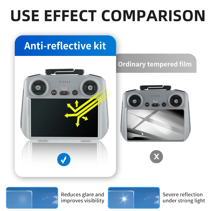 RCSTQ-Film anti-reflet renforc - Drone Dji Rc 3 avis et prix