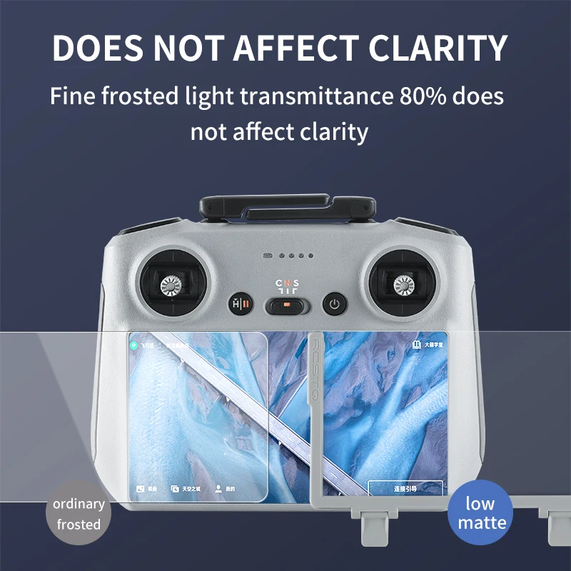 RCSTQ-Film anti-reflet renforc - Drone Dji Rc 3 avis et prix