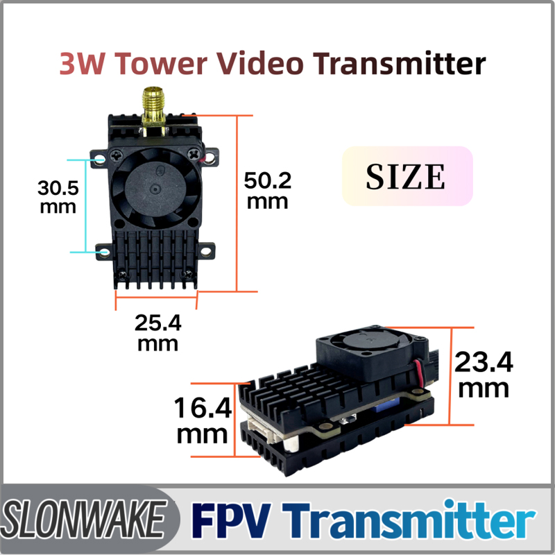 SLONWAKE 5.8G 3000mW Simulatio - Drone Rc Controller And Receiver avis et prix