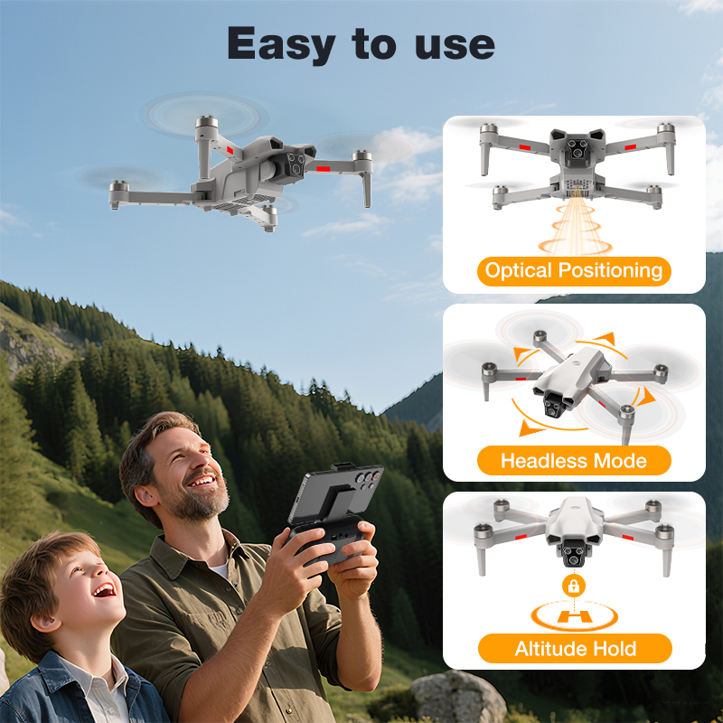 NOUVEAU Drone L017 Pro Brushle - Drone Ae Rc avis et prix